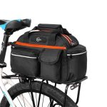 Geanta pentru portbagaj bicicleta, curele, manere de transport si multe buzunare practice - imagine 5