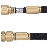 Furtun de udat Premium, extensibil pana la 15 m, flexibil, 10 functii, suport de perete cu accesorii incluse - imagine 6