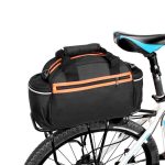 Geanta pentru portbagaj bicicleta, curele, manere de transport si multe buzunare practice - imagine 2