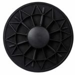 Disc de echilibru pentru Yoga/Meditatie/Pilates/ Antrenament de forta, Negru, Relaxdays - imagine 4