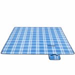 Patura XXL picnic/camping cu maner, izolata termic si impermeabila, 200 x 200 cm, pentru 2-6 persoane - imagine 4