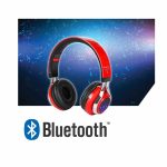 Casti bluetooth audio 'Deluxe' microfon incorporat, LED, slot card MicroSD, Aux Jack 3.5 si radio FM - imagine 5