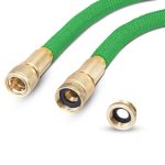 Furtun de udat Premium, extensibil pana la 30 m, flexibil, 10 functii, suport de perete si accesorii incluse - imagine 3
