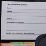 Cutie pentru pilule/medicamente cu etui din piele ecologica, 7 zile x 4 compartimente - imagine 4