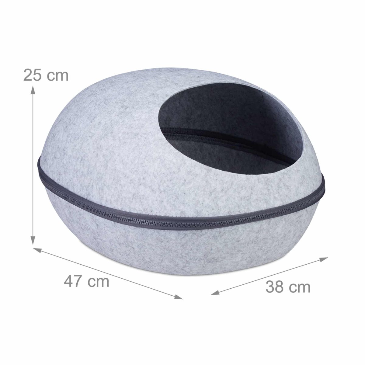 Culcus de pisici, 2 in 1, Relaxdays - imagine 2