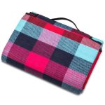 Patura picnic/camping, izolata termic si impermeabila cu maner, 195 x 150 cm, pentru 2-6 persoane - imagine 4