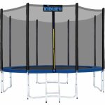 Trambulina de exterior ''Kiduku'' Ø 244 cm, pentru copii si adulti sustinere 150kg