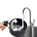 Friteuza cu aer cald, Airfryer XL 3,6 litri/1500W, 9 programe + carte retete, Monzana - imagine 8