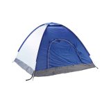 Cort plaja/picnic, albastru, usor,protectie UV50+, 2-3 persoane, 200x200x135, Relaxdays