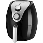 Friteuza cu aer cald, Airfryer XL 3,6 litri/1500W, 9 programe + carte retete, Monzana - imagine 3
