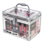 Trusa machiaj "Acrylic" 42 piese, farduri, oglinda + geanta transparenta Zmile Cosmetics, Vegan