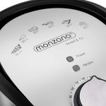 Friteuza cu aer cald, Airfryer XL 3,6 litri/1500W, 9 programe + carte retete, Monzana - imagine 6