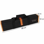 Set ustensile din inox pentru gratar, 4 piese + husa transport - imagine 2