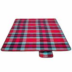Patura picnic/camping, izolata termic si impermeabila cu maner, 195 x 150 cm, pentru 2-6 persoane - imagine 5