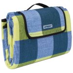 Patura XXL picnic/camping cu maner, izolata termic si impermeabila, pentru 2-6 persoane, 195 x 150 cm