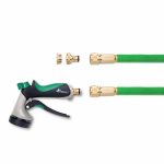 Furtun de udat Premium, extensibil pana la 30 m, flexibil, 10 functii, suport de perete si accesorii incluse - imagine 4
