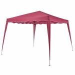 Pavilion gradina si camping pliabil,impermeabil, cu protectie UV, 3mx3mx2,5m, bordeaux, cu husa transport, Art&life - imagine 2