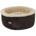 Culcus pentru animale de companie, diametru 40 cm, maro