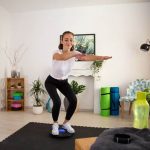 Disc de echilibru pentru Yoga/Meditatie/Pilates/ Antrenament de forta, Negru, Relaxdays - imagine 8