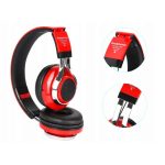 Casti bluetooth audio 'Deluxe' microfon incorporat, LED, slot card MicroSD, Aux Jack 3.5 si radio FM - imagine 9