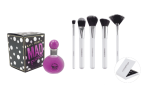 Set apa de parfum Katy Perry Mad Potion, Femei, 100ml si pensule machiaj DeLuxe, 5 piese in cutie