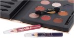 Set trusa de machiaj "Glam to go" si pensule machiaj DeLuxe, 5 piese in cutie - imagine 9