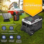 Lada frigorifica cu compresor, electrica, 40 litri, congelator electric, control prin aplicatie WiFi, 12/24 V, 230 V, frigider pana la -20 °C, pentru masina, camion, camping, negru - imagine 6