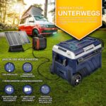 Lada frigorifica cu compresor, electrica, 40 litri, congelator electric, control prin aplicatie WiFi, 12/24 V, 230 V, frigider pana la -20 °C, pentru masina, camion, camping, albastru - imagine 6
