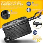 Lada frigorifica cu compresor, electrica, 50 litri, control prin aplicatie WiFi, 12/24 V, 230 V, frigider pana la -20 °C, negru - imagine 2