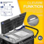 Lada frigorifica cu compresor, electrica, 50 litri, control prin aplicatie WiFi, 12/24 V, 230 V, frigider pana la -20 °C, negru - imagine 9