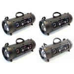 Boxa portabila BoomBox, Bluetooth, Radio, port USB, Card, Aux, acumulator si curea de umar - imagine 5