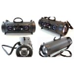 Boxa portabila BoomBox, Bluetooth, Radio, port USB, Card, Aux, acumulator si curea de umar - imagine 6