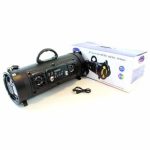 Boxa portabila BoomBox, Bluetooth, Radio, port USB, Card, Aux, acumulator si curea de umar - imagine 8