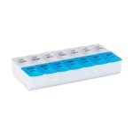 Cutie pilule/organizator medicamente 7 zile x 2, pentru dimineata si seara , Relaxdays
