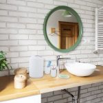 Set accesorii baie Relaxdays, perie wc, cos gunoi, dispenser sapun, suport periute, pahar, suport sapun, negru, 6 piese - imagine 3