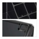 Organizator make-up si bijuterii, 16 compartimente si 8 sertare, acrilic negru, 24 x 14 x 30 cm - imagine 5