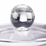 Set 2 suporturi organizare/depozitare dischete demachiante, acril, transparent, 19 x ø 6,5 cm - imagine 7
