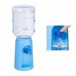 Dozator de apa, cu robinet, tava grila pentru colectarea apei, 4,5 L, albastru, 47,5 x 17 cm