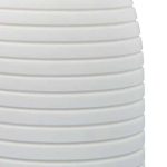 Dispenser-dozator sapun lichid, polirasina, pompa inox, 300 ml, alb, 18 x 8 cm - imagine 6