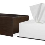 Suport servetele, din bambus, maro inchis, 9 x 27,5 x 15,5 cm - imagine 4