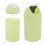 Set accesorii baie, 6 piese, verde/argintiu - imagine 6