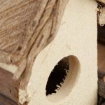 Casuta rustica decorativa suspendata pentru pasari, lemn, 29 x 20 x 12 cm - imagine 5