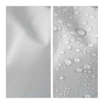 Geanta impermeabila, pentru plaja sau drumetii, rezistenta la praf si umiditate, PVC robust, 20 L, gri/negru, 25 x 0.5 x 60 cm - imagine 5
