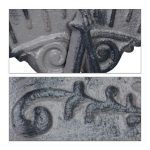 Cantar Rustic decorativ, 3 greutati 13g/27g/51g, fonta, 24 x 27 x 10,5 cm - imagine 9