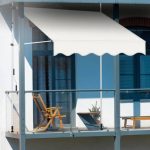 Copertina/marchiza 400 cm, reglabila 200 - 300 cm, protectie UV 50+, rezistenta la intemperii, bej - imagine 7