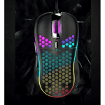 Mouse gaming, senzor optic precis, 6 butoane, ajustarea sensibilitatii 1200 - 7200 DPI, frecventa 125-1000Hz, viteza maxima 200 IPS, iluminare de fundal LED colorata - imagine 3