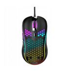 Mouse gaming, senzor optic precis, 6 butoane, ajustarea sensibilitatii 1200 - 7200 DPI, frecventa 125-1000Hz, viteza maxima 200 IPS, iluminare de fundal LED colorata - imagine 9