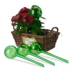 Set distribuitoare "Bila", pentru udarea plantelor automat, 8 bucati, mentine apa timp de pana la 2 saptamani, verde - imagine 8