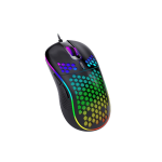Mouse gaming, senzor optic precis, 6 butoane, ajustarea sensibilitatii 1200 - 7200 DPI, frecventa 125-1000Hz, viteza maxima 200 IPS, iluminare de fundal LED colorata