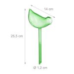 Set distribuitoare "Pasare", pentru udarea plantelor automat, 4 bucati, mentine apa pana la 2 saptamani, verde - imagine 2